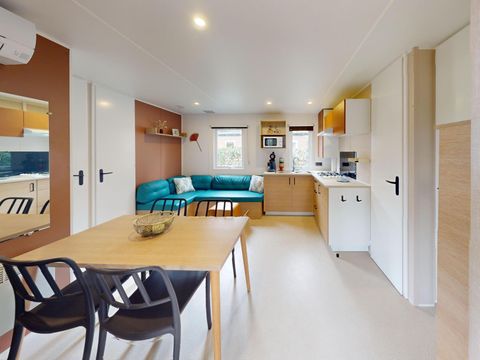 MOBILHOME 6 personnes - "GRAND STANDING" - 3 CHAMBRES