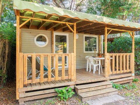 MOBILHOME 2 personnes - "AMOUREUX" 1 CHAMBRE