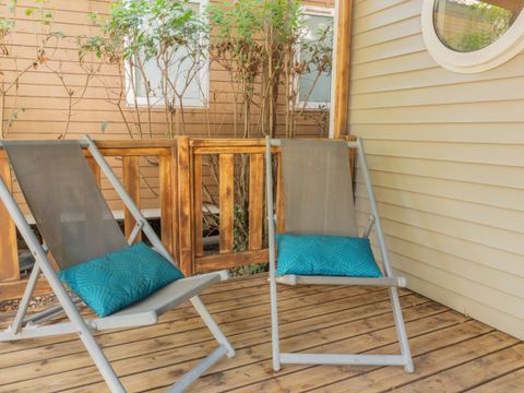 MOBILHOME 2 personnes - "AMOUREUX" 1 CHAMBRE