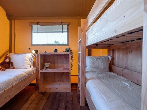 Tente en toile et en bois 7 personnes - SunLodge Taiga&Kambi