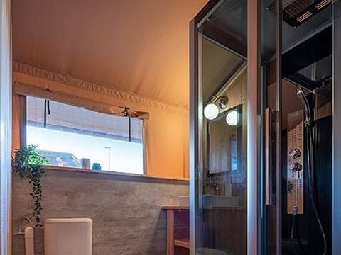 Tente en toile et en bois 5 personnes - SunLodge Taiga