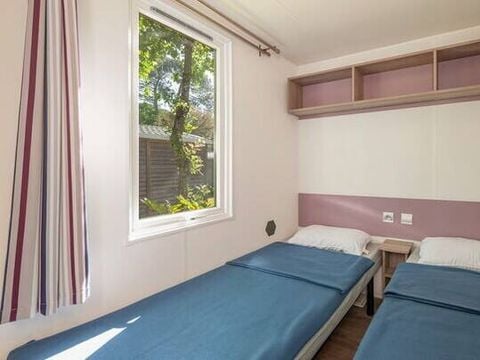 MOBILHOME 6 personnes - Comfort | 3 Ch. | 6 Pers. | Terrasse surélevée | Clim.