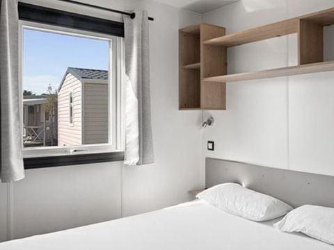 Mobilhome 6 personnes - Premium | 3 Ch. | 6 Pers. | Terrasse Lounge | Clim. | TV