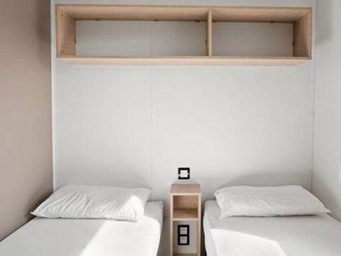 Mobilhome 6 personnes - Premium | 3 Ch. | 6 Pers. | Terrasse Lounge | Clim. | TV