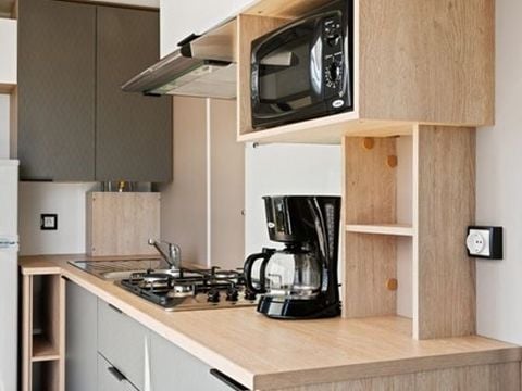 Mobilhome 6 personnes - Premium | 3 Ch. | 6 Pers. | Terrasse Lounge | Clim. | TV