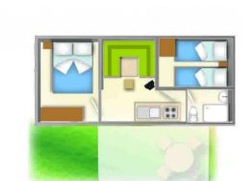 MOBILHOME 4 personnes - Baia Blu