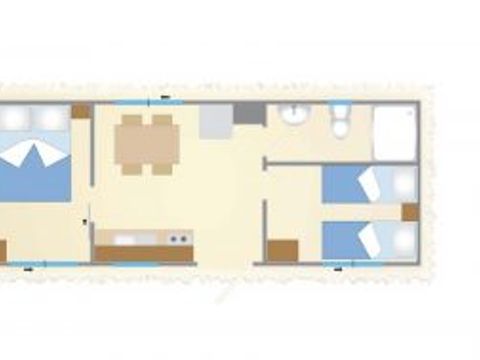 MOBILHOME 4 personnes - Baia Borghese