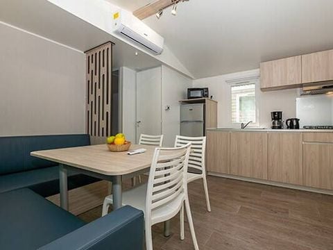 MOBILHOME 6 personnes - Comfort | 3 Ch. | 6 Pers. | Terrasse surélevée | Clim.