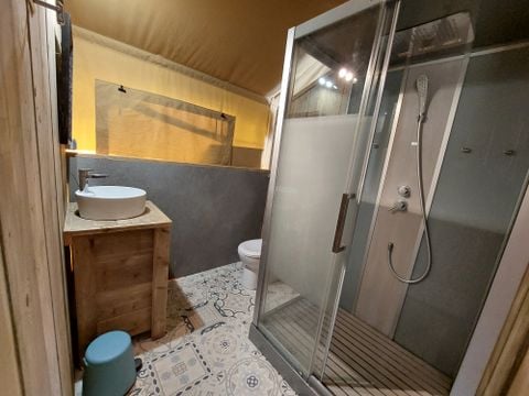 TENTE 4 personnes - LODGE - avec sanitaires