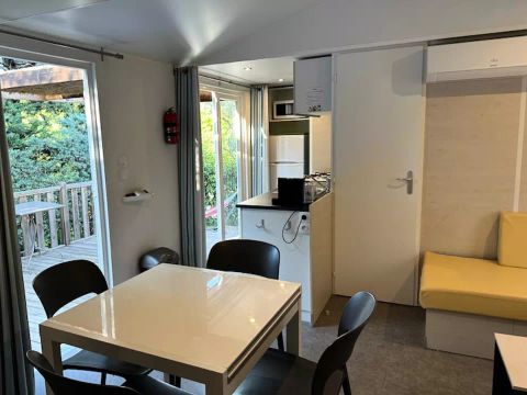 MOBILHOME 6 personnes - Premium 4 Pièces 6 Personnes Climatisé + TV