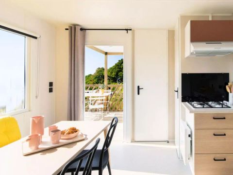 MOBILHOME 6 personnes - Mobil-home Montana Confort 3 Pièces 4/6 Personnes Climatisé + TV