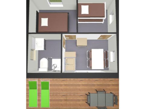 CHALET 4 personnes - Némo Confort