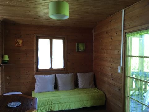 CHALET 4 personnes - 2 chambres climatisé CONFORT - 35m2+terrasse couverte 14m2