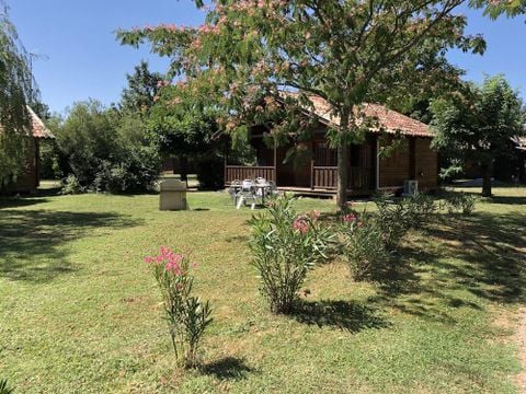 CHALET 5 personnes - 2 chambres climatisé CONFORT - 35m2+terrasse couverte 14m2