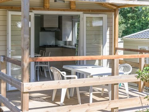Mobilhome 2 personnes - BEVERA 20m² - 1 chambre