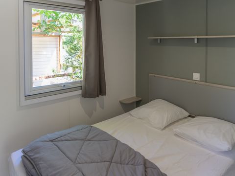 Mobilhome 2 personnes - BEVERA 20m² - 1 chambre