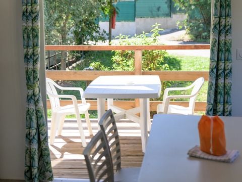 Mobilhome 2 personnes - BEVERA 20m² - 1 chambre