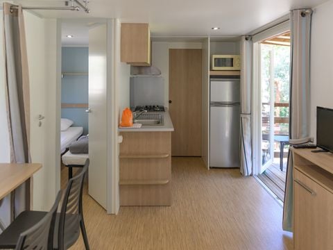 MOBILHOME 6 personnes - Mobilhome RIVIERA 29m² - 2 chambres + 1 canapé convertible -
