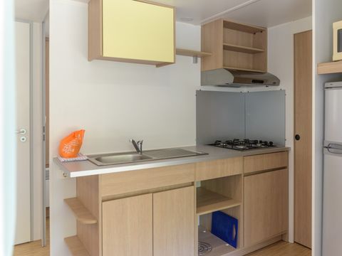 Mobilhome 6 personnes - RIVIERA 29m² - 2 chambres - 1 canapé - Convertible