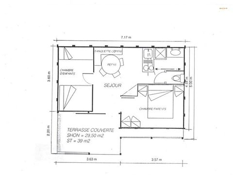 CHALET 6 personnes - CAMPITEL 92