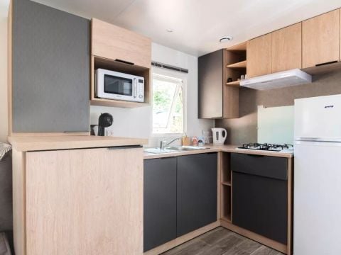 MOBILHOME 4 personnes - Mobil-Home Confort Bois 3 Pièces 4 Personnes
