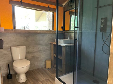 TENTE TOILE ET BOIS 6 personnes - Lodge Safari