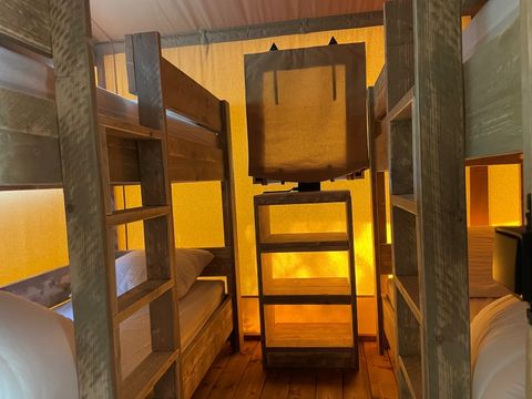 TENTE TOILE ET BOIS 6 personnes - Lodge Safari