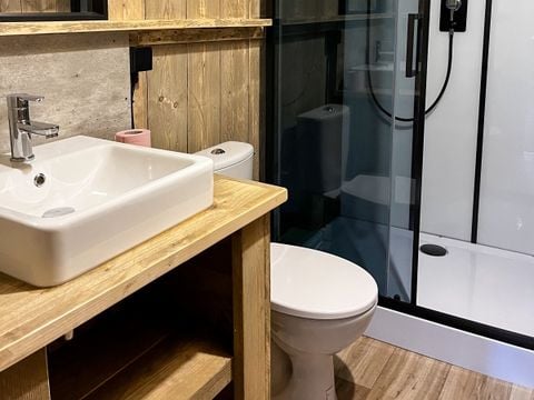 TENTE TOILE ET BOIS 4 personnes - Lodge Safari 27 m²