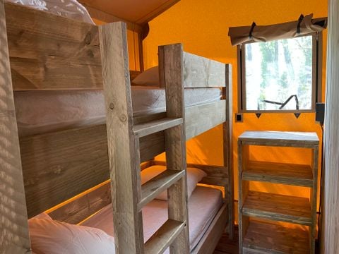 TENTE TOILE ET BOIS 4 personnes - Lodge Safari 27 m²