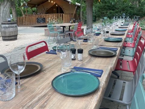 TENTE TOILE ET BOIS 4 personnes - Lodge Safari 27 m²