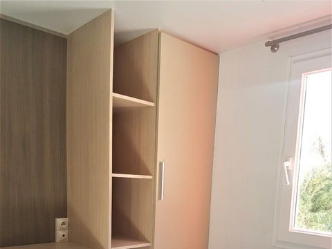 MOBILHOME 2 personnes - LOUISIANE CORSAIRE avec sanitaires