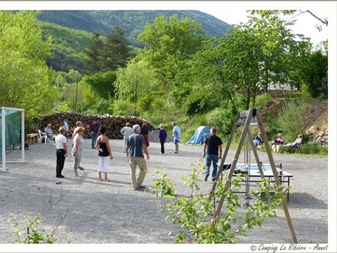 Camping La Ribière - Camping Alpes-de-Haute-Provence