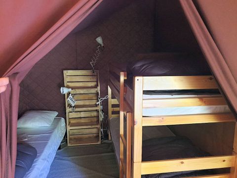 TENTE TOILE ET BOIS 5 personnes - Lodge Cabanon Classic