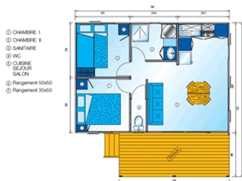 CHALET 7 personnes - Goeland