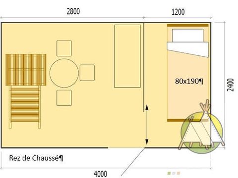 TENTE 3 personnes - Tente Bivouac sans sanitaire