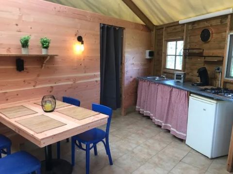 BUNGALOW TOILÉ 4 personnes - Bungatoile 23 - sans sanitaires