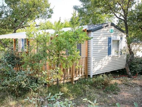 MOBILHOME 4 personnes - Confort 26m² (2 chambres) + terrasse couverte 10m²