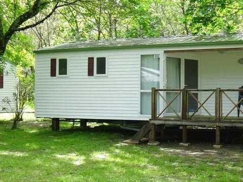 Mobilhome 4 personnes - Péronelle - sans WC (2 chambres avec climatisation en option à régler sur place)