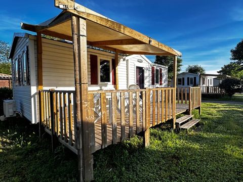 MOBILHOME 4 personnes - JUPITER 784 (2 chambres avec climatisation en option à régler sur place)