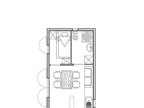 CHALET 4 personnes - Maison-Chalet 30m² - n°202 