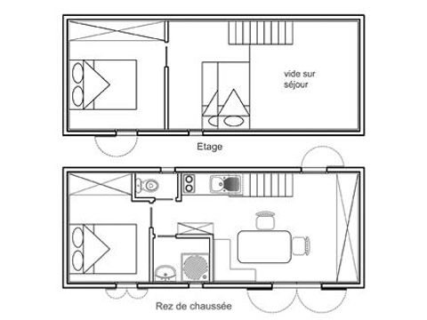 CHALET 6 personnes - Maison-Chalet 45m² - Tout confort