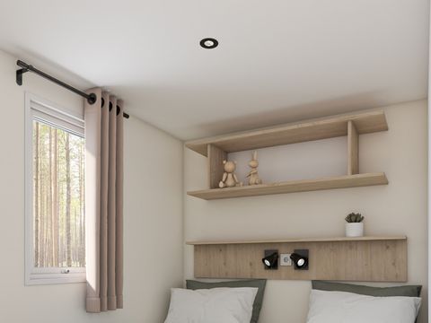 MOBILHOME 6 personnes - Ciela Confort - 3 chambres - Vue sur le lac