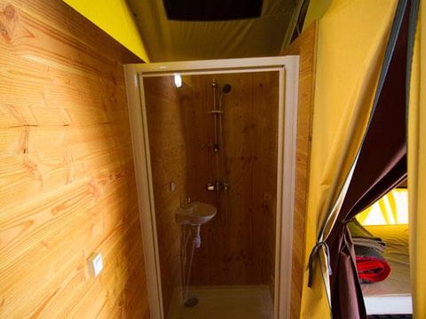 TENTE TOILE ET BOIS 5 personnes - Safari