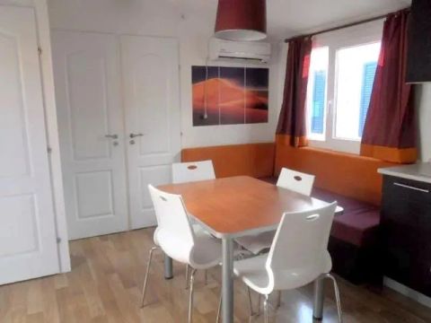 MOBILHOME 8 personnes - Mobil Home Aqua 3 Chambres 6/8 Personnes Terrasse semi-couverte