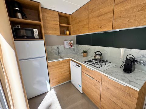 MOBILHOME 4 personnes - Lodge Sunêlia Luxe 2 ch