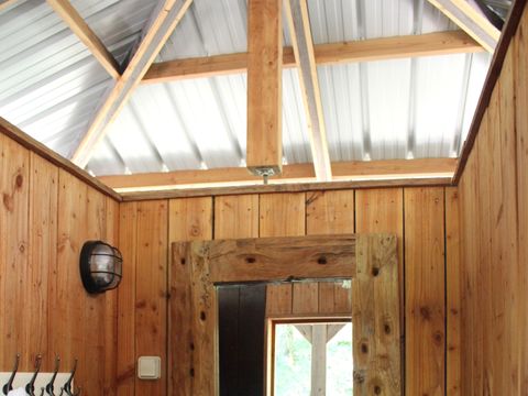 TENTE TOILE ET BOIS 3 personnes - Shimoni - 16 m² + terrasse 12 m²