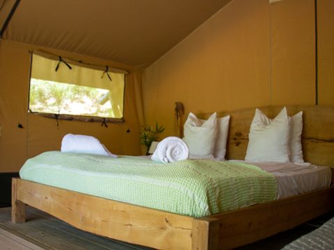 TENTE TOILE ET BOIS 4 personnes - Bamburi - 16 m² + terrasse 12 m²