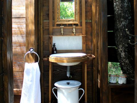 TENTE TOILE ET BOIS 5 personnes - Lodge Meru - 35 m² + terrasse 15 m²