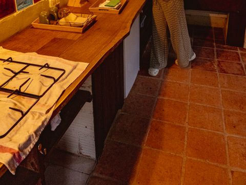 TENTE TOILE ET BOIS 7 personnes - Lodge Samburu - 31 m² + 12.5 m² + terrasse 23 m²