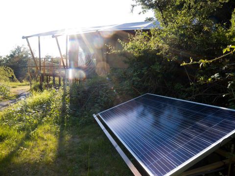 TENTE TOILE ET BOIS 7 personnes - Tente Lodge Mont Kenya - 35 m² + 7.5 m² + terrasse 15 m²